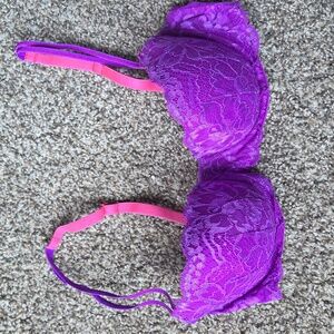 Victoria's Secret Pink Date Bra 34C